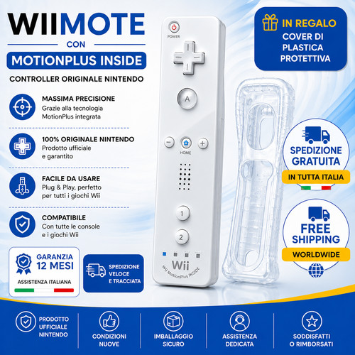 Wiimote wii originale nintendo - originale,