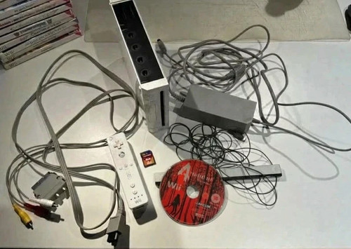 Console nintendo wii bianca - console,
