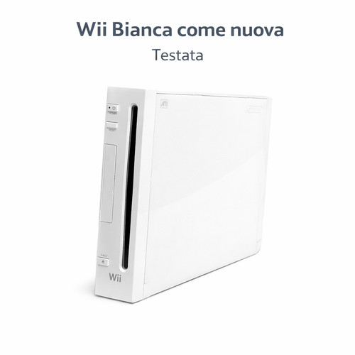 Nintendo wii bianca come - wii,